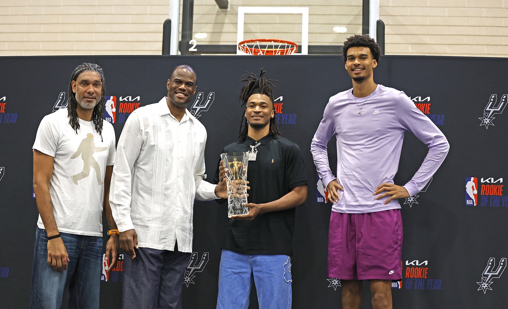 有无信心帮马刺连庄第3把最佳新秀？迪伦-哈珀：当然 这是我目标