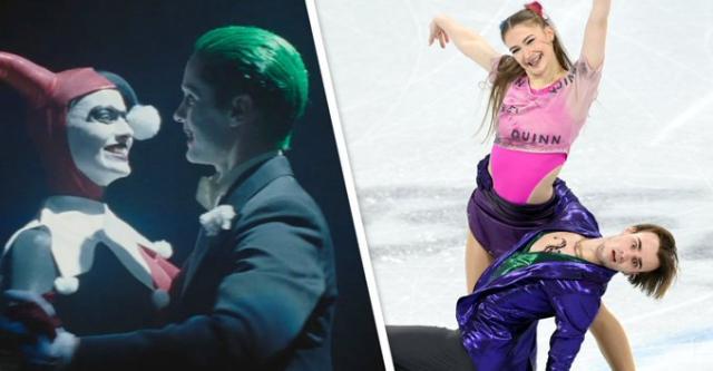 B体育-欧洲看冬奥：德国冰舞组合演绎小丑女 超英粉狂怒